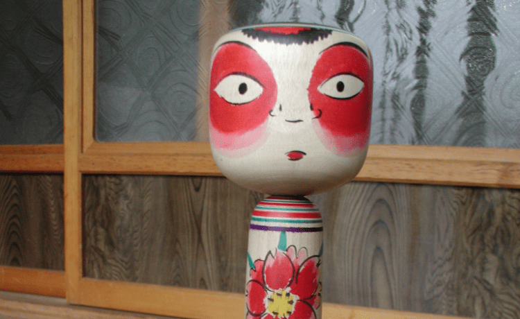 中ノ沢こけし絵付け体験イメージ写真