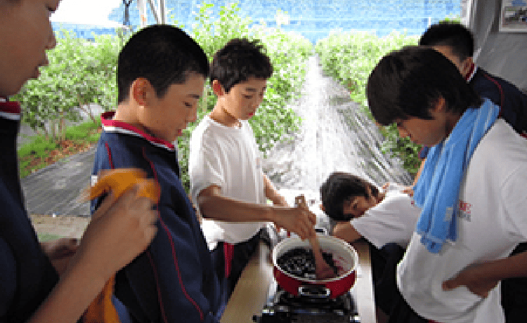 ブルーベリージャム作りイメージ写真